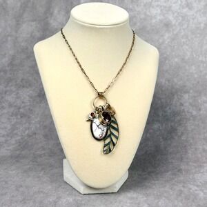 Sterling Silver 925 Shiva Eye Shell Wing Pendant Necklace Boho Spiritual Jewelry